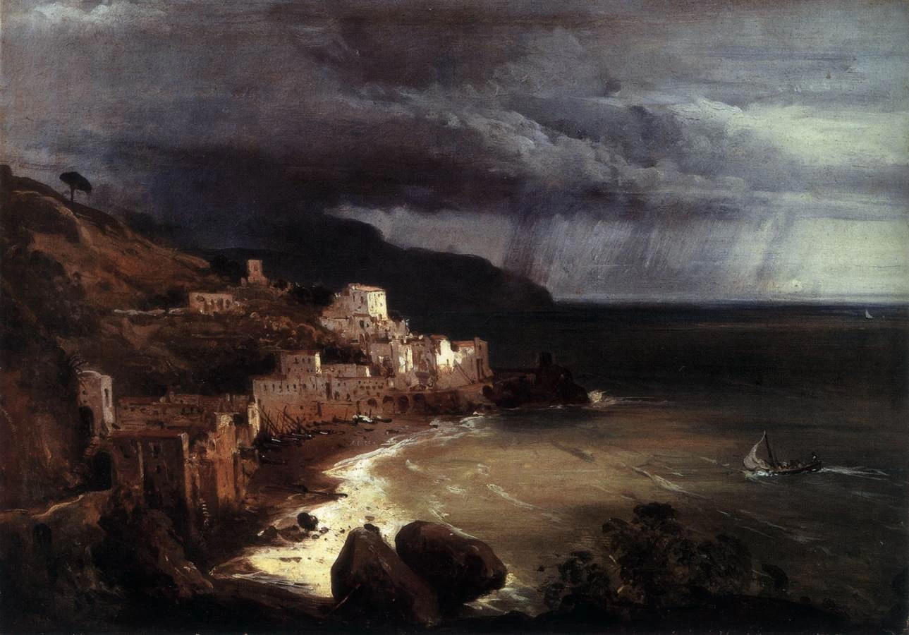 Tempesta sulla Baia di Amalfi - Museo Nazionale di Capodimonte, Napoli
